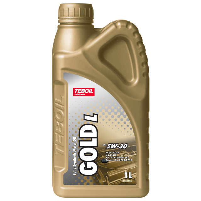 масло моторное TEBOIL Gold L 5W-30 1л