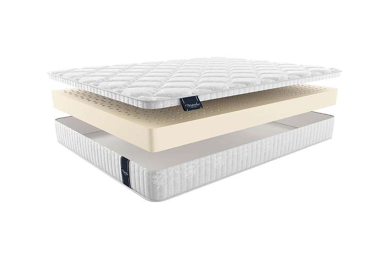 Матрас MaterLux ALESSANDRIA 145x200 357753 цвет Белый, Серый