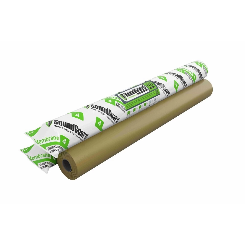 Мембрана звукоизоляционная SoundGuard Membrane 4х1200х2500 мм 3 кв.м