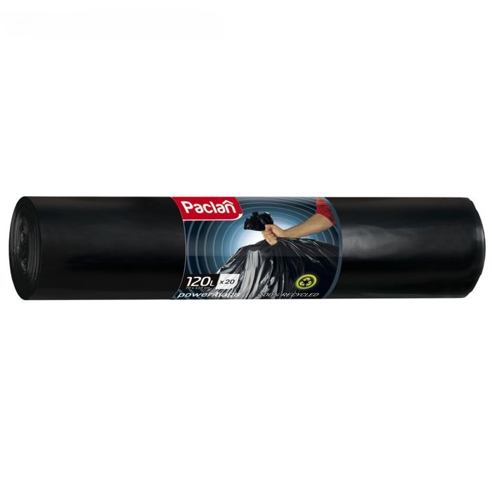Мешки для мусора Paclan Power Bags 120 л 20 шт