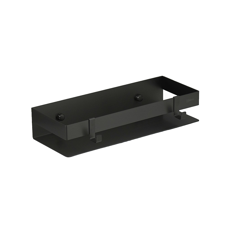 Металлическая полка Lemark Shelf Line 9772050 цвет Черный матовый