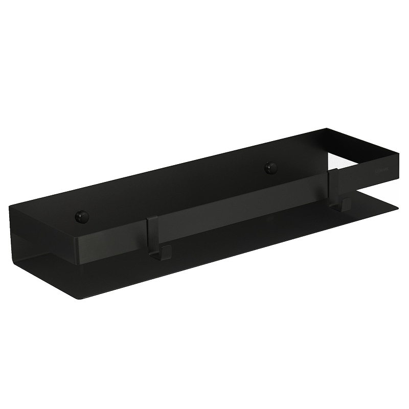 Металлическая полка Lemark Shelf Line 9772053 цвет Черный матовый