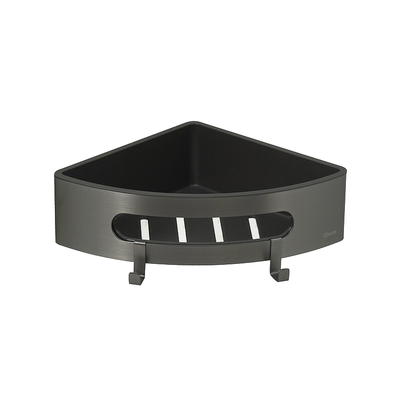 Металлическая полка Lemark Shelf Line 9776048 угловая цвет Графит