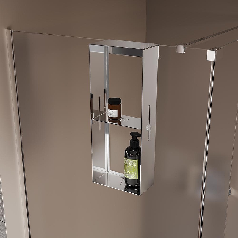 Металлическая полка Veconi Grange GN-S-C9 цвет Полированная сталь