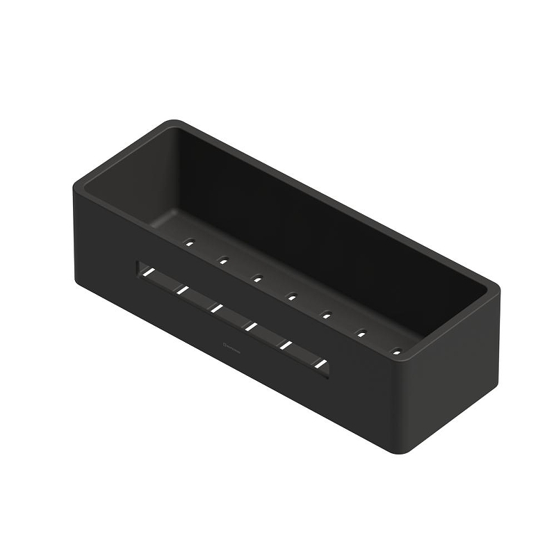 Металлическая полка Whitecross Ergo black ER2280BL цвет Черный матовый
