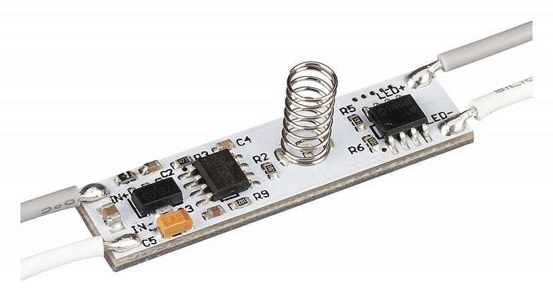 Микродиммер сенсорный для профилей с проводом Arlight SR-IRIS 029108(2) IP 20