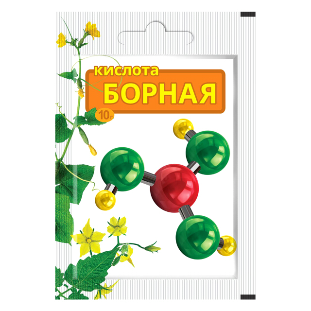 микроудобрение Борная кислота 10г