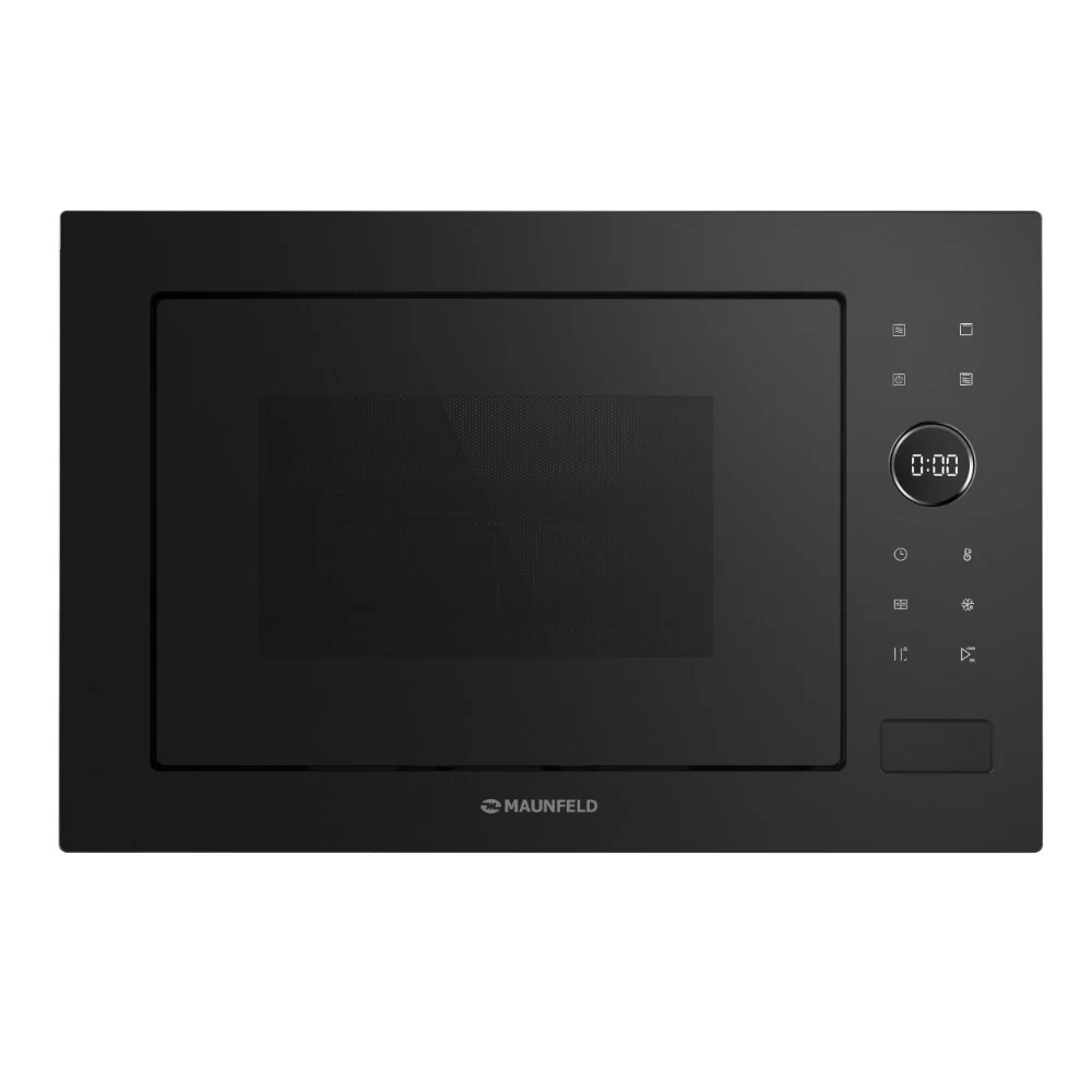 Микроволновая печь встраиваемая Maunfeld Matt XBMO252GB черная матовая