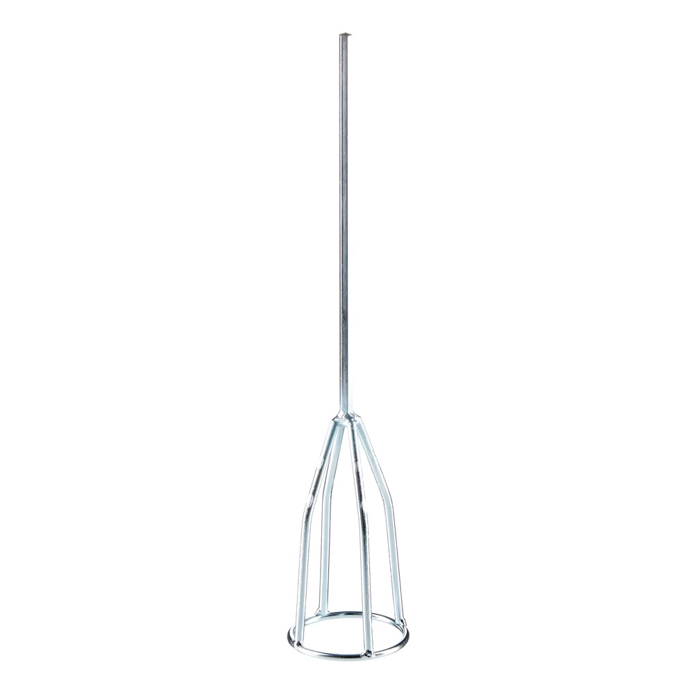 Миксер-насадка (венчик) для гипса Hesler 80x400 мм хвостовик шестигранный