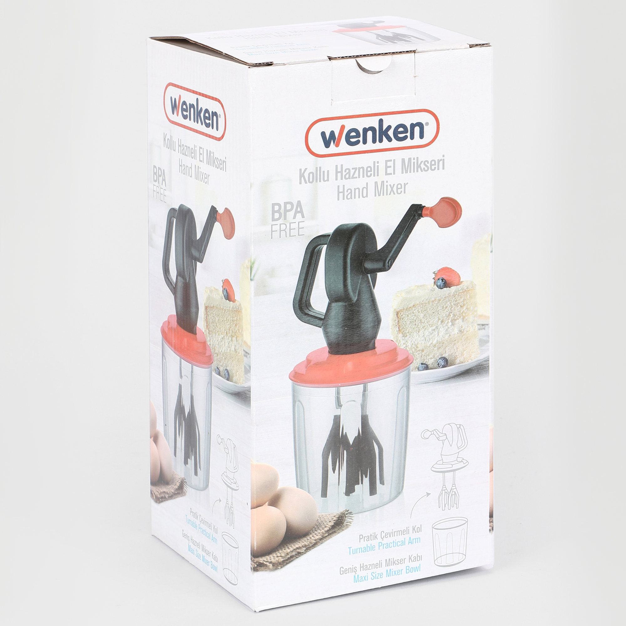 Миксер Urve Plastic ручной ur-3096 28х12 см
