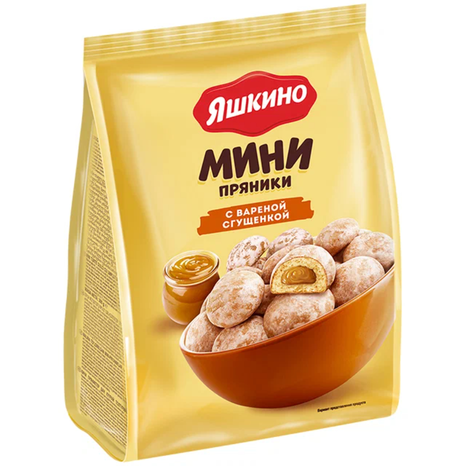 Мини-пряник Яшкино с вареной сгущенкой 300 г