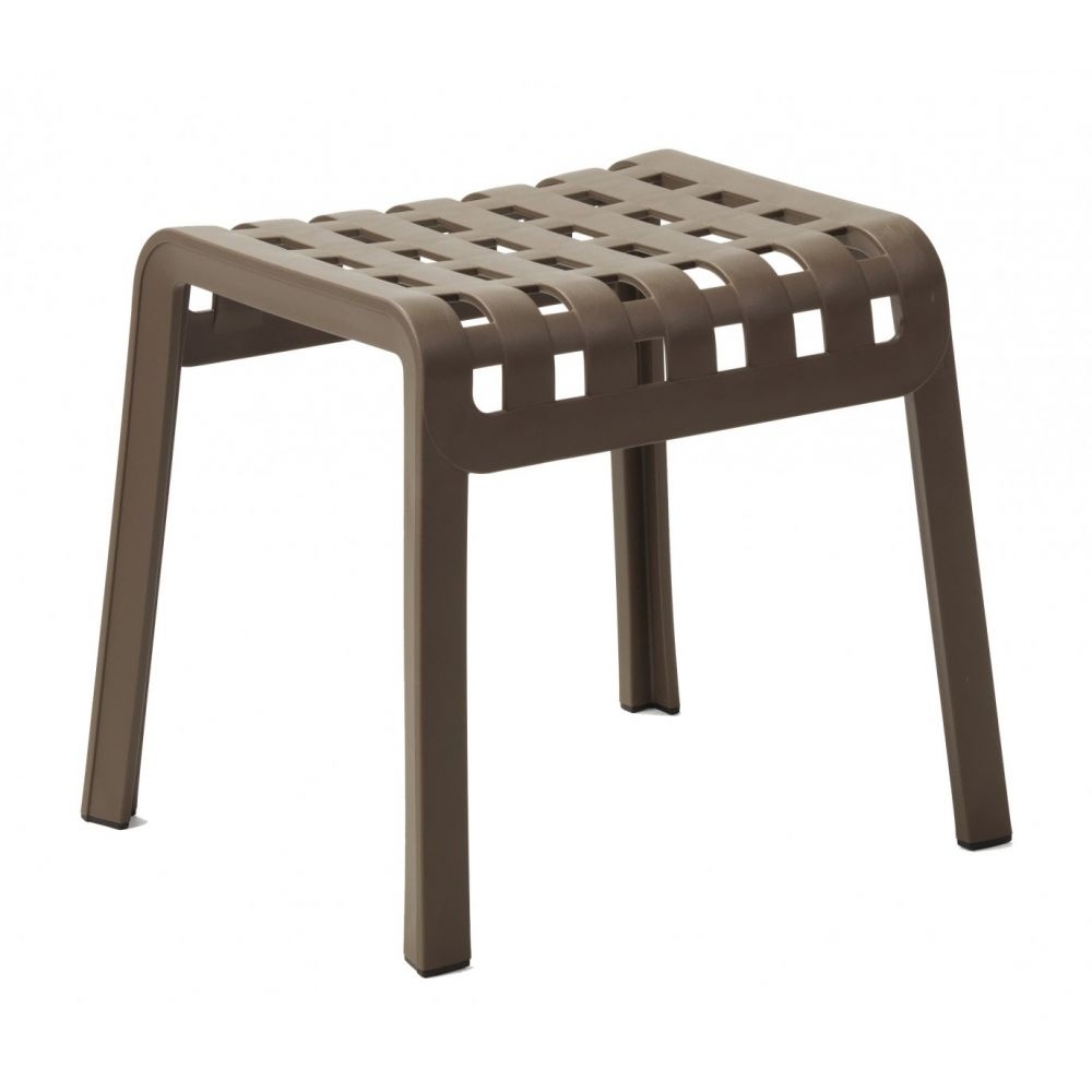 Мини табурет Nardi Poggio коричневый табак 49х41,5х44 см