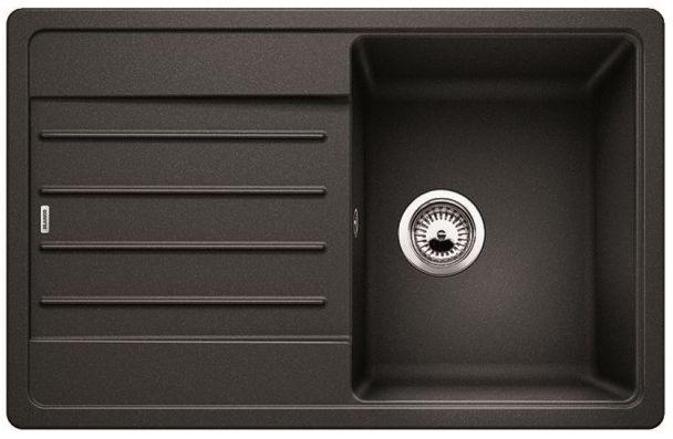 Мойка Blanco Legra 45 S, silgranit, цвет - антрацит, 78*50*19 см