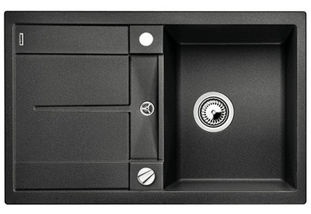 Мойка Blanco Metra 45S, арт. 513035, антрацит, SILGRANIT, 78*50*19 см