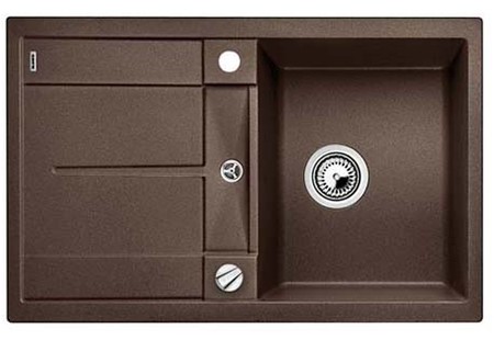 Мойка Blanco Metra 45S, арт. 515038, кофе, SILGRANIT, 78*50*19 см