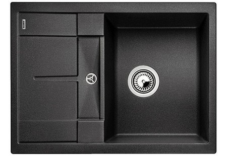 Мойка Blanco Metra 45S Compact, арт. 519572, антрацит, SILGRANIT, 68*50*19 см