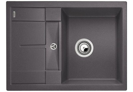 Мойка Blanco Metra 45S Compact, арт. 519573, темная скала, SILGRANIT, 68*50*19 см