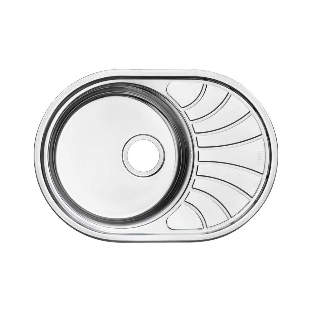 Мойка для кухни Iddis Suno 65х46х18 см врезная с крылом сталь (SUN65SDi77)