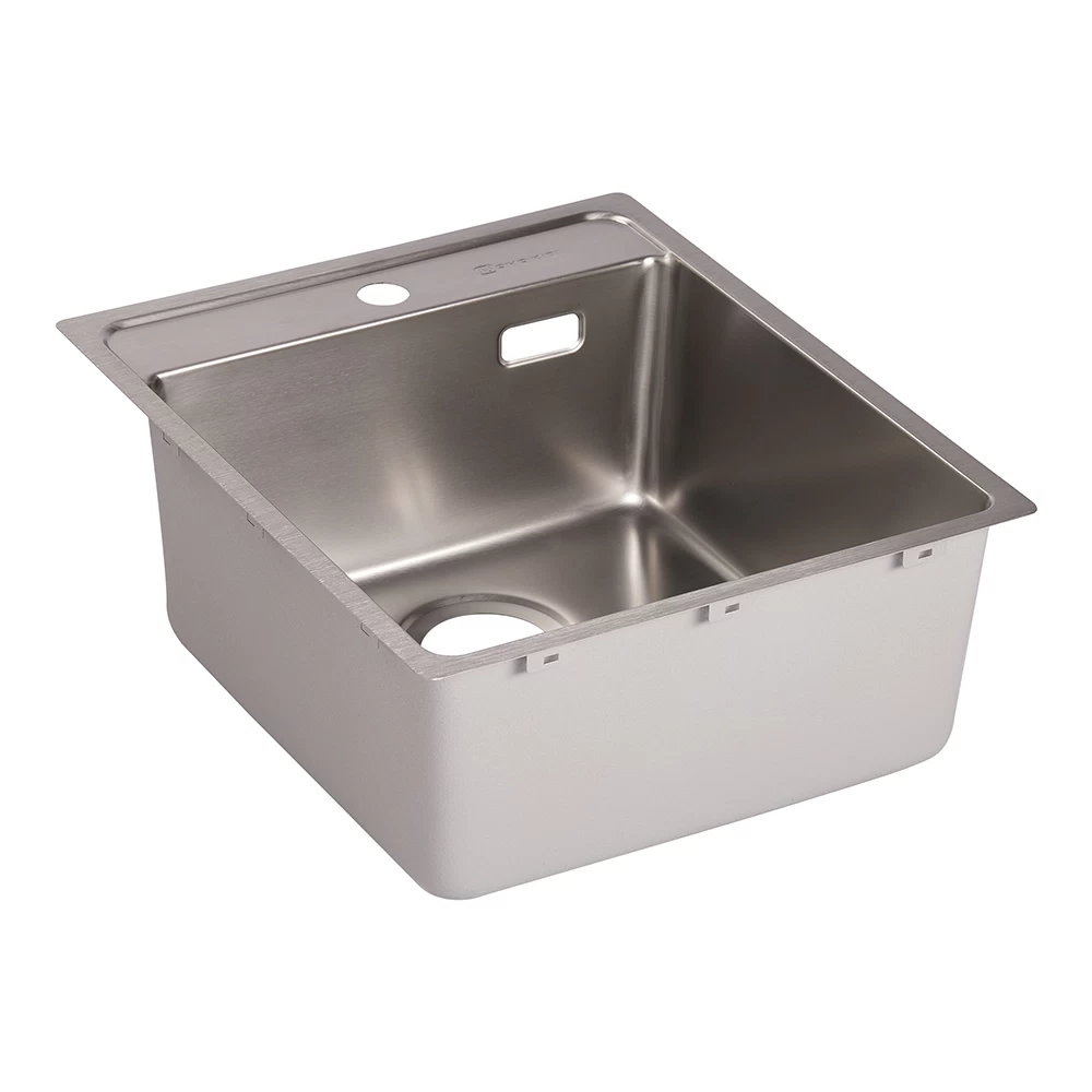 Мойка для кухни Omoikiri Daisen 44-IN 44х51х20 см врезная сталь (4993179)