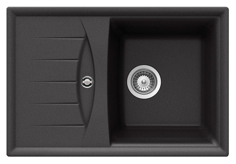 Мойка кухонная Reginox Bergamo 10 small onyx