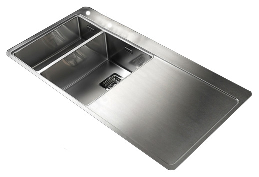 Мойка кухонная Reginox Nevada 18x30 LUX OKG left L сталь