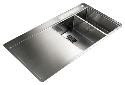 Мойка кухонная Reginox Nevada 30x18 LUX OKG right L сталь