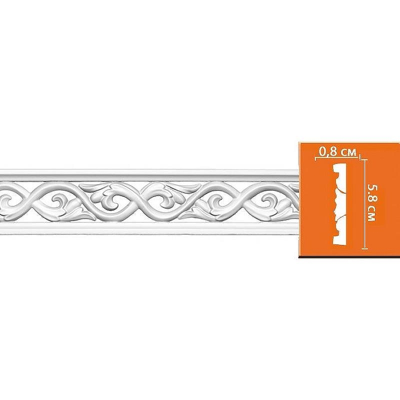 Молдинг Decomaster 98008 2400x58x8 мм