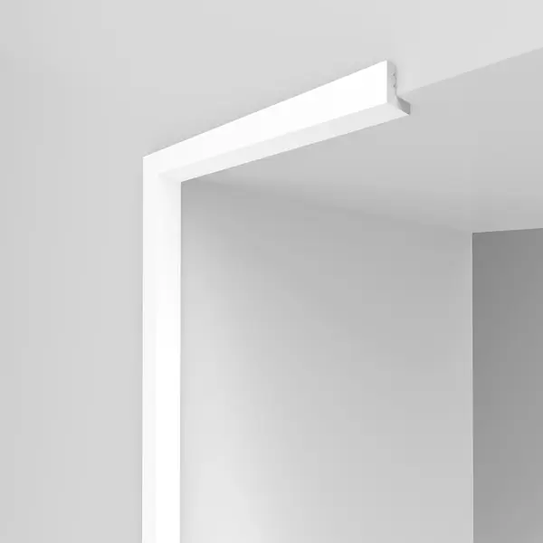 Молдинг настенный полистирол ударопрочный 135 белый 20x20x2000 мм