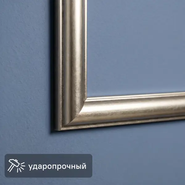 Молдинг настенный полистирол ударопрочный латунь 8x15x2000 мм