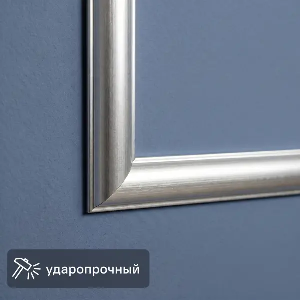 Молдинг настенный полистирол ударопрочный платина 8x15x2000 мм