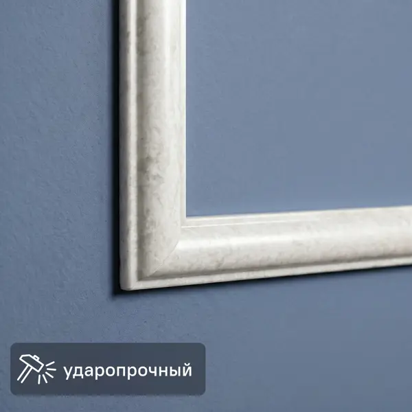 Молдинг настенный полистирол ударопрочный теплый бежевый 8x15x2000 мм