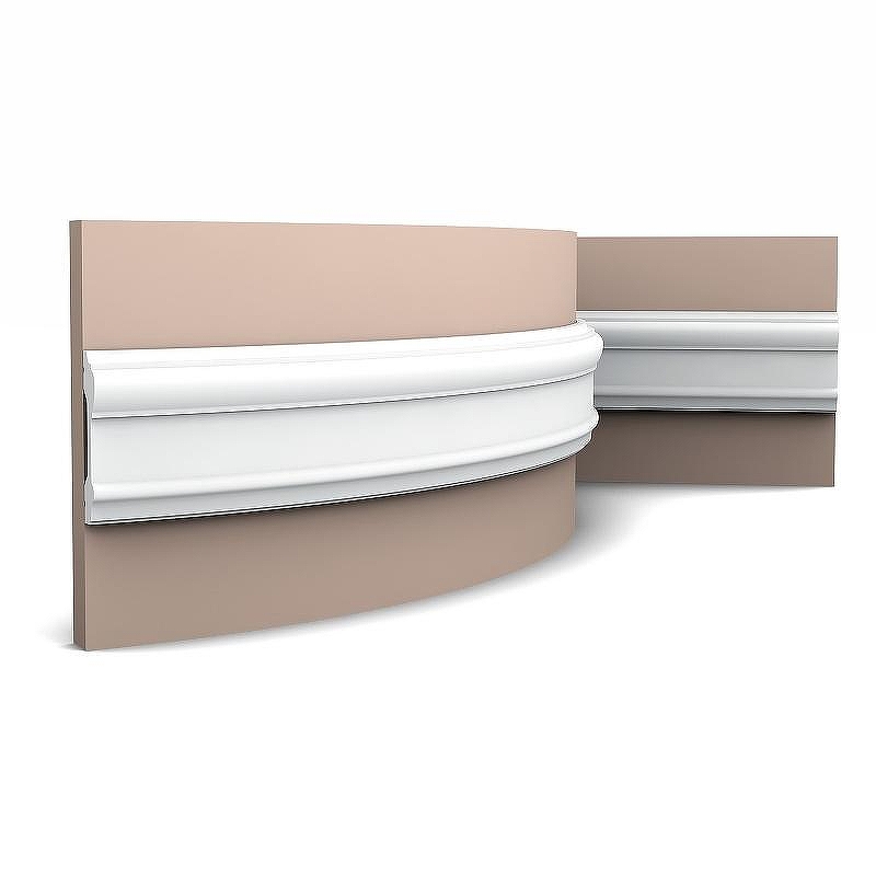 Молдинг Orac Decor P9010F 2000x91x30 мм,