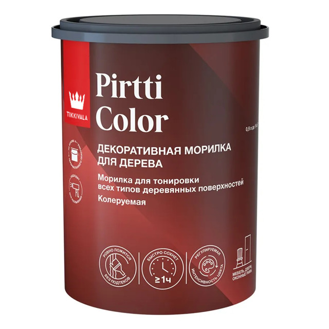 морилка TIKKIVALA Pirtti Color 0,9л, арт. 700014239