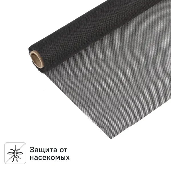 Москитная сетка Artens в рулоне 120x300 см цвет черный
