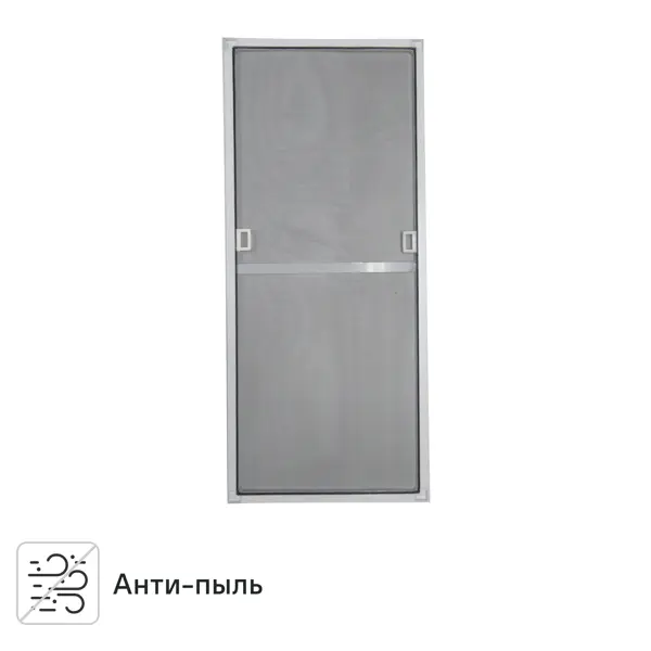 Москитная сетка белая 120x46 см к окну ПВХ 130x100 см