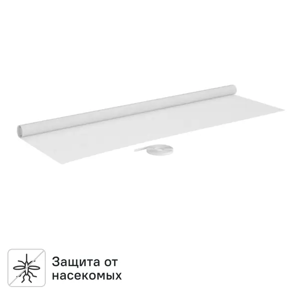 Москитная штора 150x250 см белый