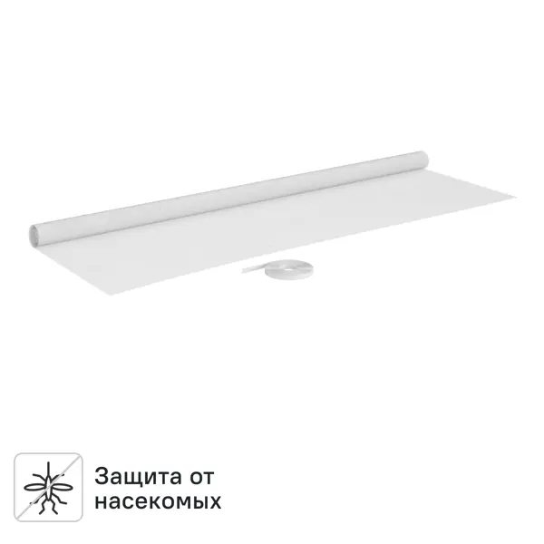 Москитная штора 180x150 см белый