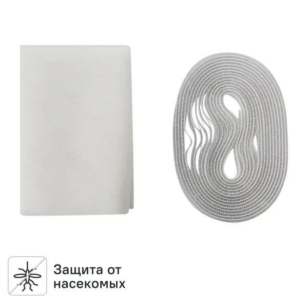Москитная штора Artens 100x100 см белый