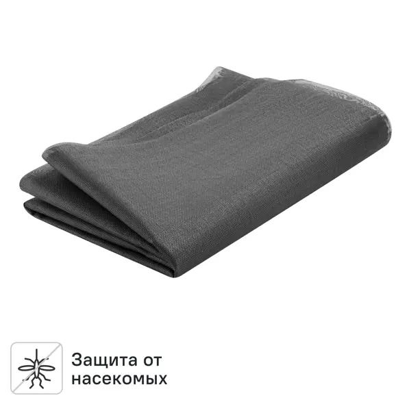 Москитное полотно MONLID Антимошка 140x160 см серый