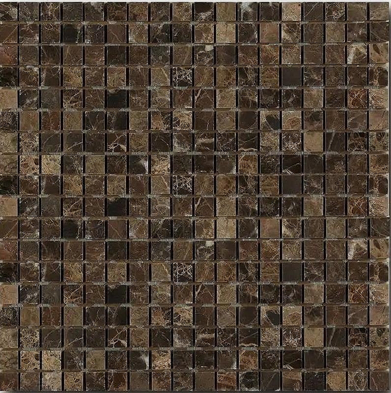Мозаика из натурального камня Art&Natura Ceramica Marble Mosaic Dark Imperador 30,5х30,5 см