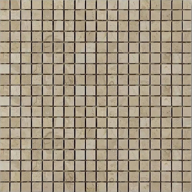 Мозаика из натурального камня Art&Natura Ceramica Marble Mosaic Botticino Classico 30,5х30,5 см