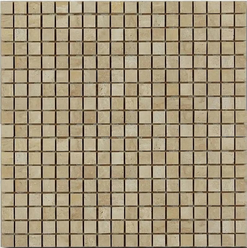 Мозаика из натурального камня Art&Natura Ceramica Marble Mosaic Travertino Classic 30,5х30,5 см
