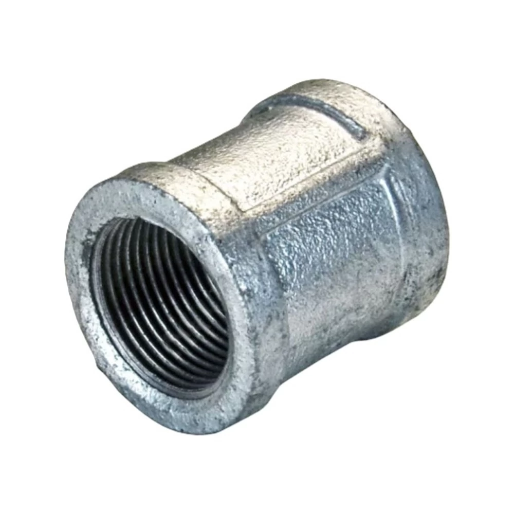 Муфта Fittex Plus 3/4 ВР(г) х 3/4 ВР(г) чугунная оцинкованная (127-3546)