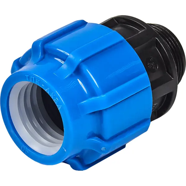 Муфта комбинированная ПНД ТПК-Аква 1 1/4"x40 мм НР 50030040