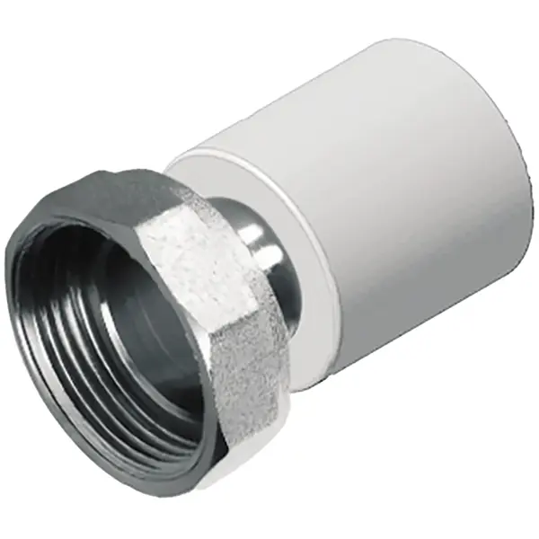Муфта комбинированная Политэк 1 1/4"x32 мм ВР полипропилен