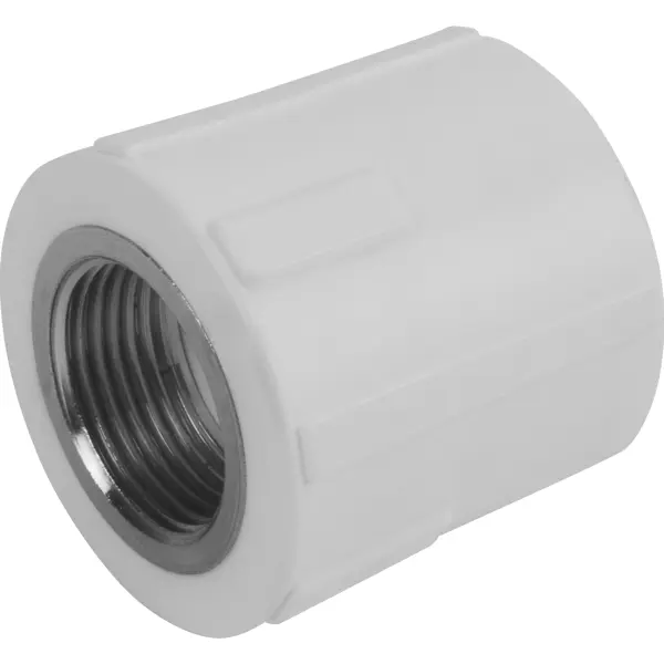 Муфта комбинированная Политэк 3/4"x32 мм ВР полипропилен