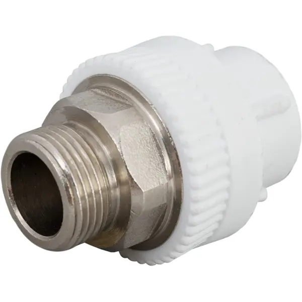 Муфта комбинированная РВК 3/4"x25 мм НР полипропилен 050108