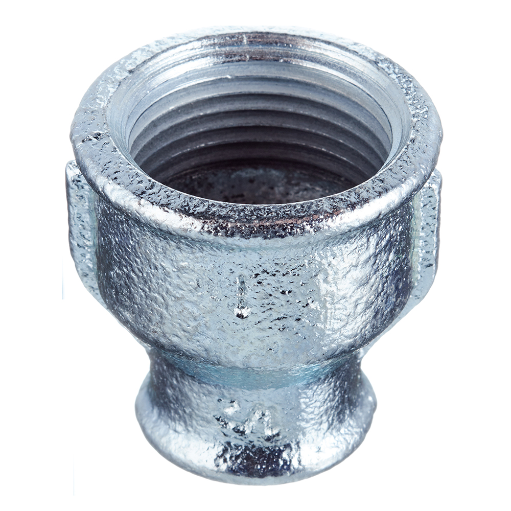 Муфта переходная Gebo Platinum 1 ВР(г) х 1/2 ВР(г) чугунная оцинкованная (240-25V)