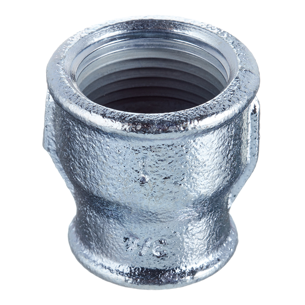Муфта переходная Gebo Platinum 1 ВР(г) х 3/4 ВР(г) чугунная оцинкованная (240-26V)