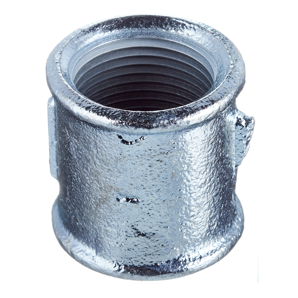 Муфта прямая Gebo Platinum 1 ВР(г) х 1 ВР(г) чугунная оцинкованная (270-6V)